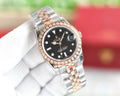 CLASSIC 36MM DIAMOND BEZEL STEEL BRACELET WATCH