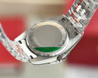 CLASSIC 36MM DIAMOND BEZEL STEEL BRACELET WATCH