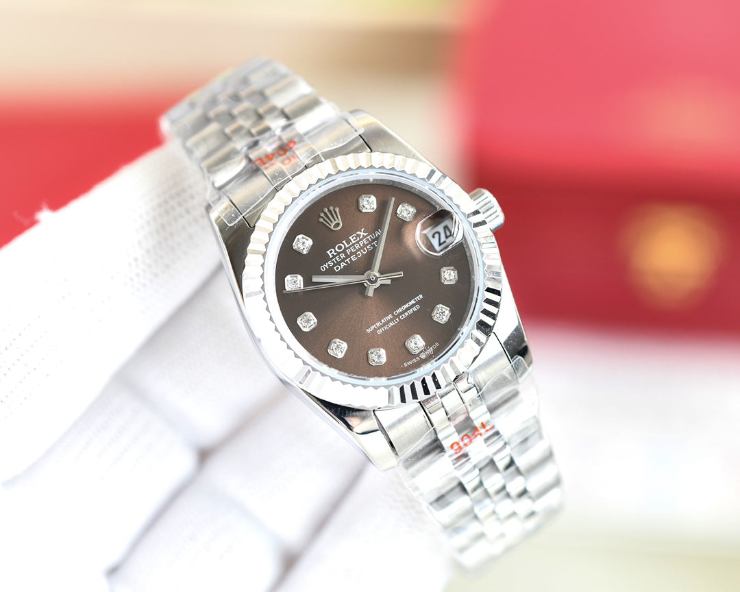 CLASSIC 36MM STEEL BRACELET WATCH