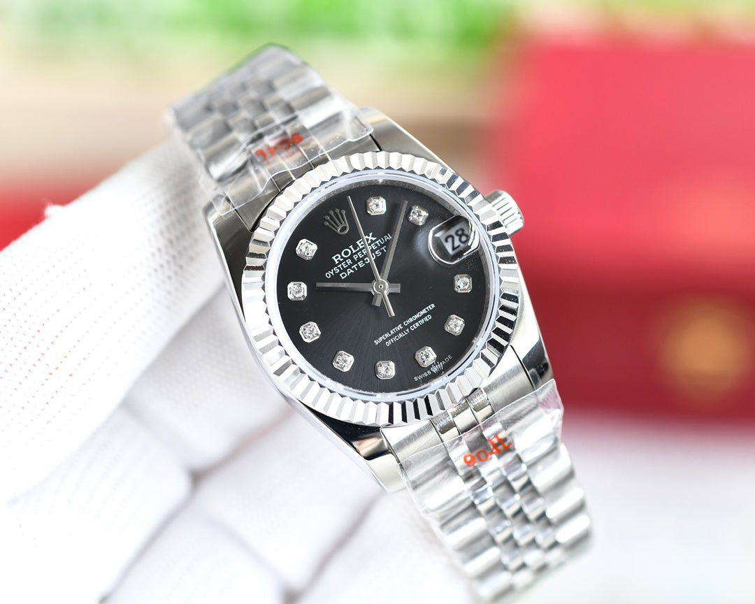 CLASSIC 36MM STEEL BRACELET WATCH