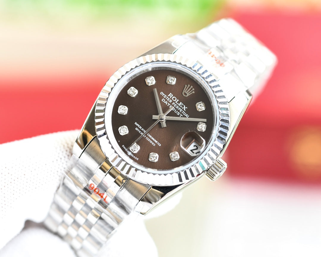 CLASSIC 36MM STEEL BRACELET WATCH