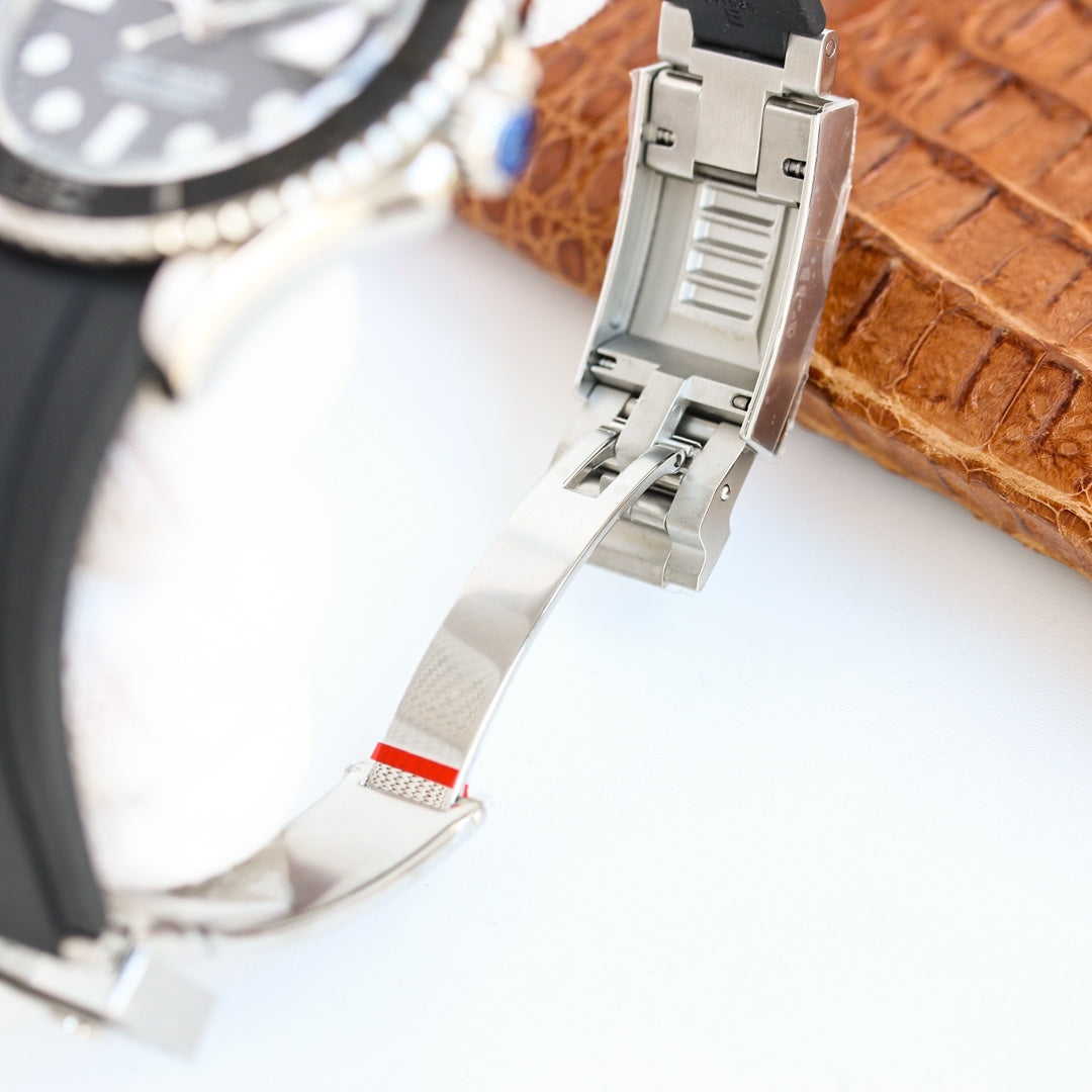CLASSIC 42MM STEEL CASE CERAMIC BEZEL WATCH