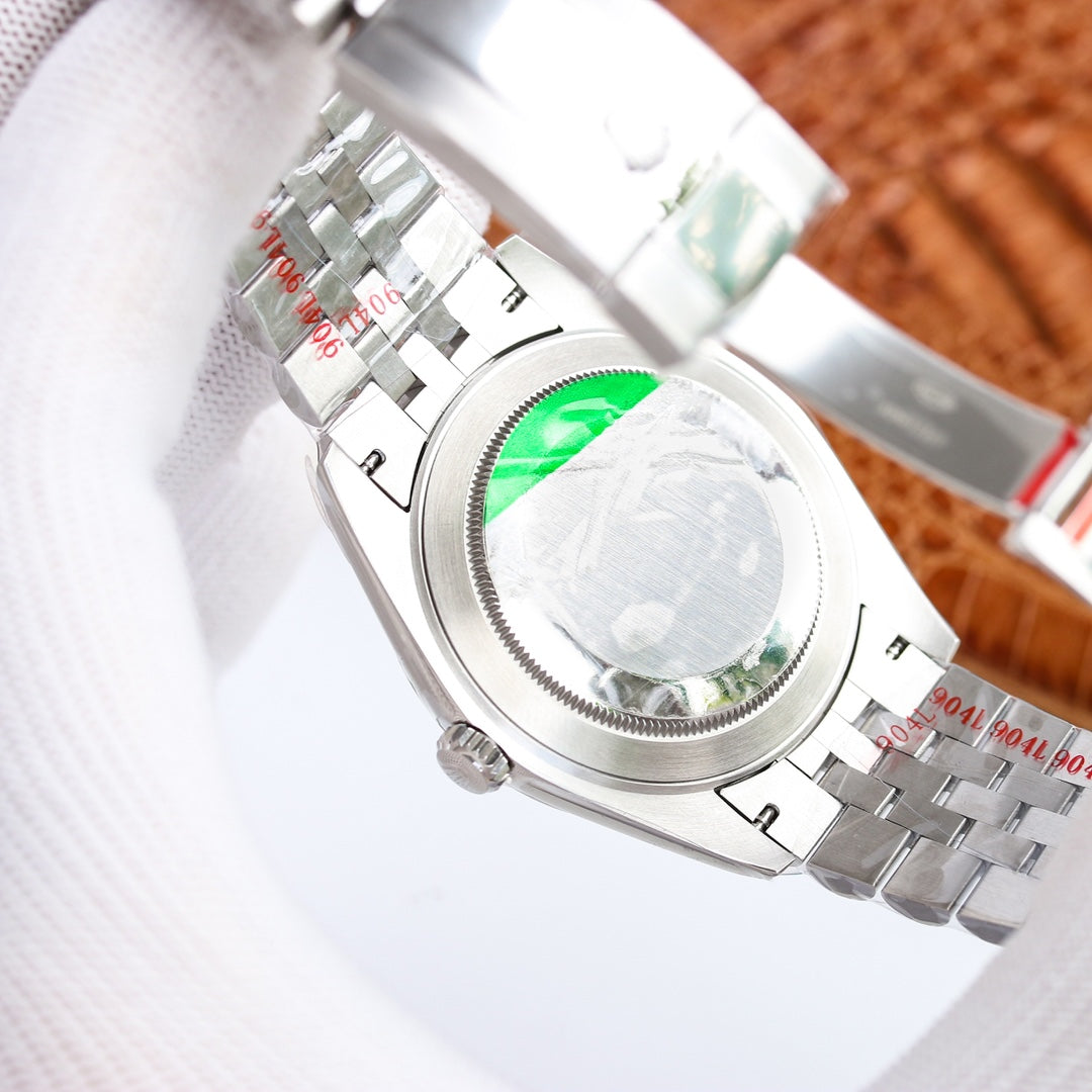 CLASSIC 41MM SMOOTH BEZEL FLUTED DIAL WATCH