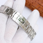 CLASSIC 31MM SILVER & BLUE FLORAL DIAL WATCH