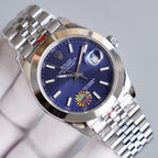 CLASSIC 41MM SMOOTH BEZEL STAINLESS STEEL WATCH