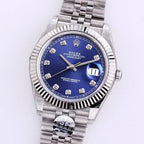 CLASSIC 41MM STAINLESS STEEL BLUE DIAL