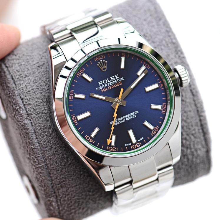 CLASSIC STAINLESS STEEL BLUE DIAL