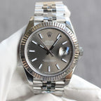 CLASSIC II 41 STAINLESS STEEL GREY DIAL