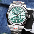 CLASSIC 41 STAINLESS STEEL CUSTOM GREEN DIAL