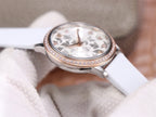 VARELLO CLASSIC  PRESTIGE 32 ROSE GOLD DIAMOND BEZEL WHITE DIAL