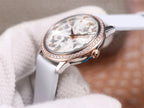 VARELLO CLASSIC  PRESTIGE 32 ROSE GOLD DIAMOND BEZEL WHITE DIAL