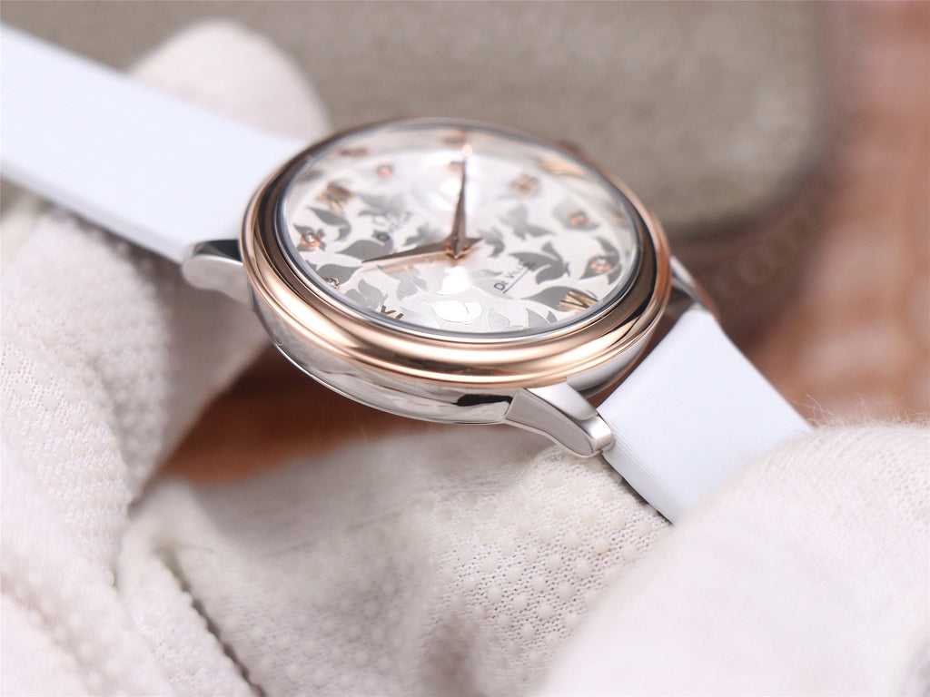 VARELLO CLASSIC PRESTIGE 32 ROSE GOLD WHITE DIAL