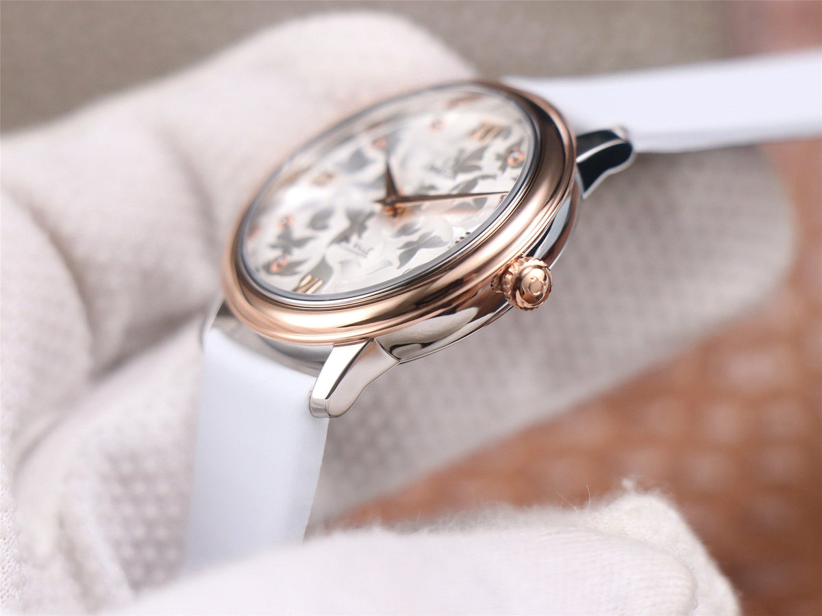 VARELLO CLASSIC PRESTIGE 32 ROSE GOLD WHITE DIAL