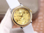 VARELLO CLASSIC  PRESTIGE 32 GOLD CASE YELLOW DIAL