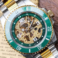 CLASSIC 40MM SKELETON DIAL DIVE WATCH