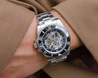 CLASSIC 40MM SKELETON DIAL DIVE WATCH