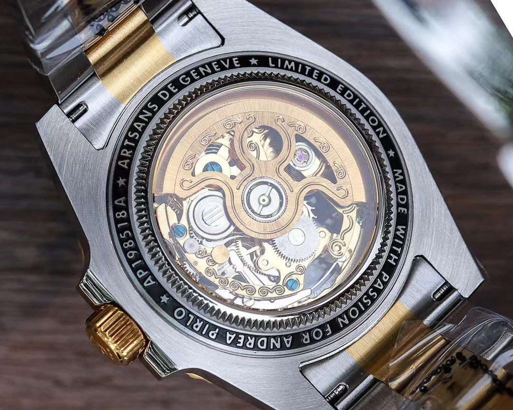 CLASSIC 40MM SKELETON DIAL DIVE WATCH