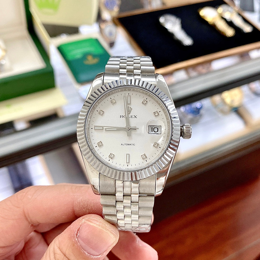 CLASSIC 40MM STAINLESS STEEL STRAP WATCH