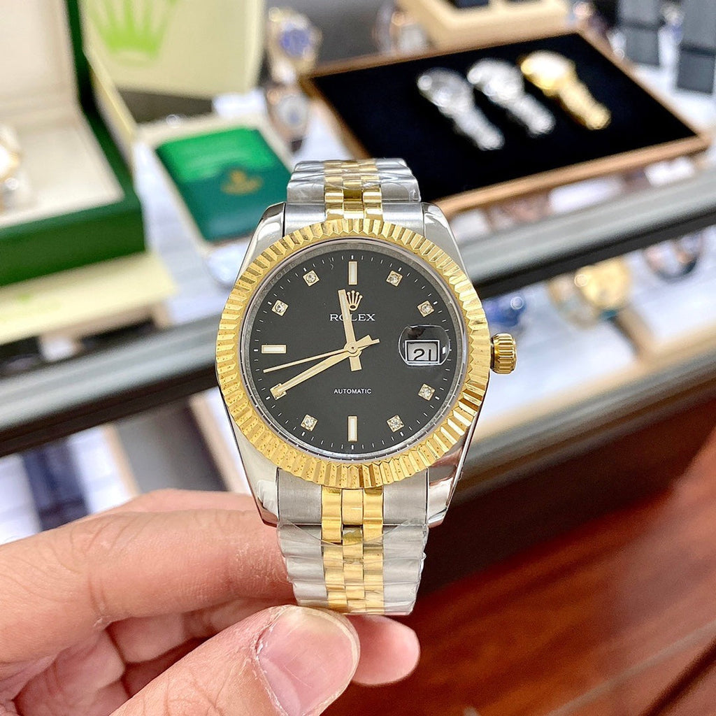 CLASSIC 40MM STAINLESS STEEL STRAP WATCH