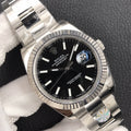CLASSIC 41MM STAINLESS STEEL BLACK DIAL