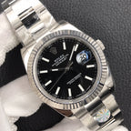 CLASSIC 41MM STAINLESS STEEL BLACK DIAL