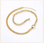 Minimalist Layered Chain Necklace
