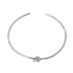 Minimalist Knot Choker Necklace