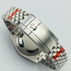 CLASSIC GMT RED & BLUE BEZEL STEEL BRACELET WATCH