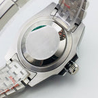 CLASSIC GMT RED & BLUE BEZEL STEEL BRACELET WATCH