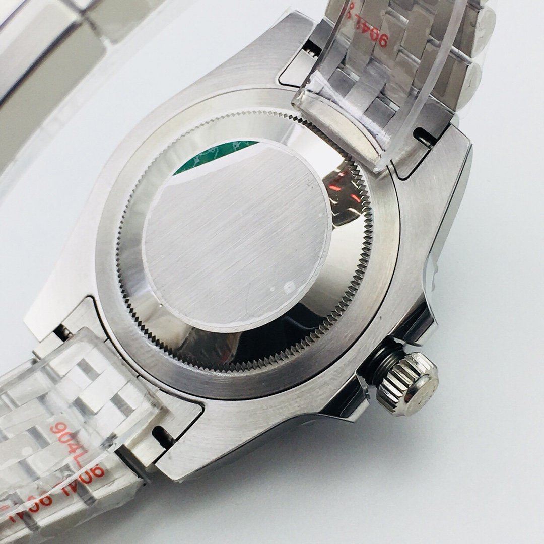 CLASSIC GMT RED & BLUE BEZEL STEEL BRACELET WATCH