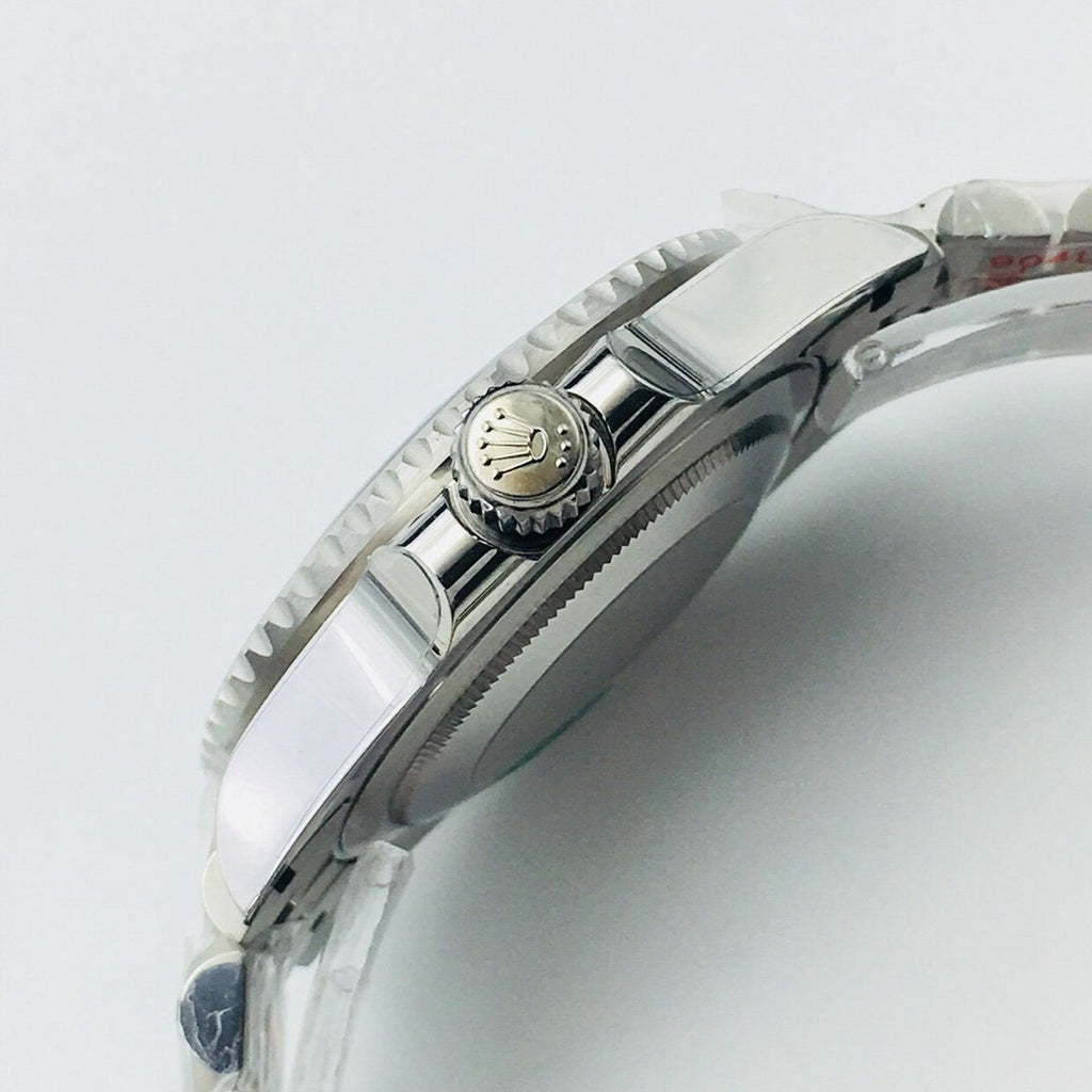 CLASSIC GMT RED & BLUE BEZEL STEEL BRACELET WATCH