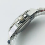 CLASSIC GMT RED & BLUE BEZEL STEEL BRACELET WATCH