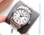 CLASSIC STAINLESS STEEL WHITE DIAL