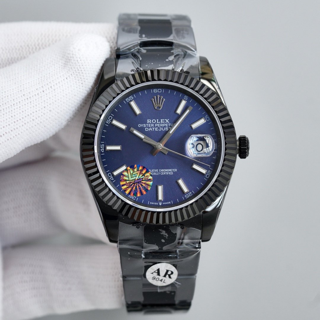 CLASSIC 41MM CUSTOM BLACK PVD CASE WATCH