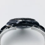CLASSIC 40MM BLACK PVD RED ACCENT WATCH
