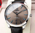 VARELLO CLASSIC 41MM CO-AXIAL GREY DIAL LEATHER STRAP