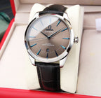 VARELLO CLASSIC 41MM CO-AXIAL GREY DIAL LEATHER STRAP