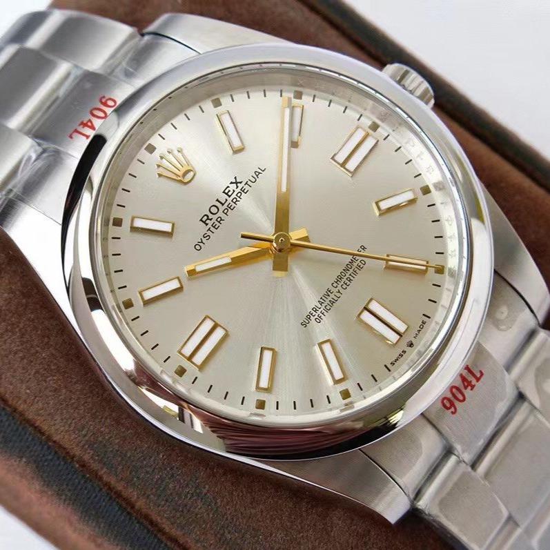 CLASSIC 41MM TWO-TONE GOLD-TONE & STAINLESS STEEL GREY DIAL WATCH
