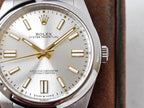 CLASSIC 41MM TWO-TONE GOLD-TONE & STAINLESS STEEL GREY DIAL WATCH