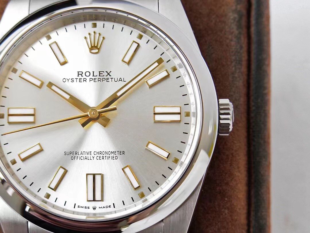 CLASSIC 41MM TWO-TONE GOLD-TONE & STAINLESS STEEL GREY DIAL WATCH