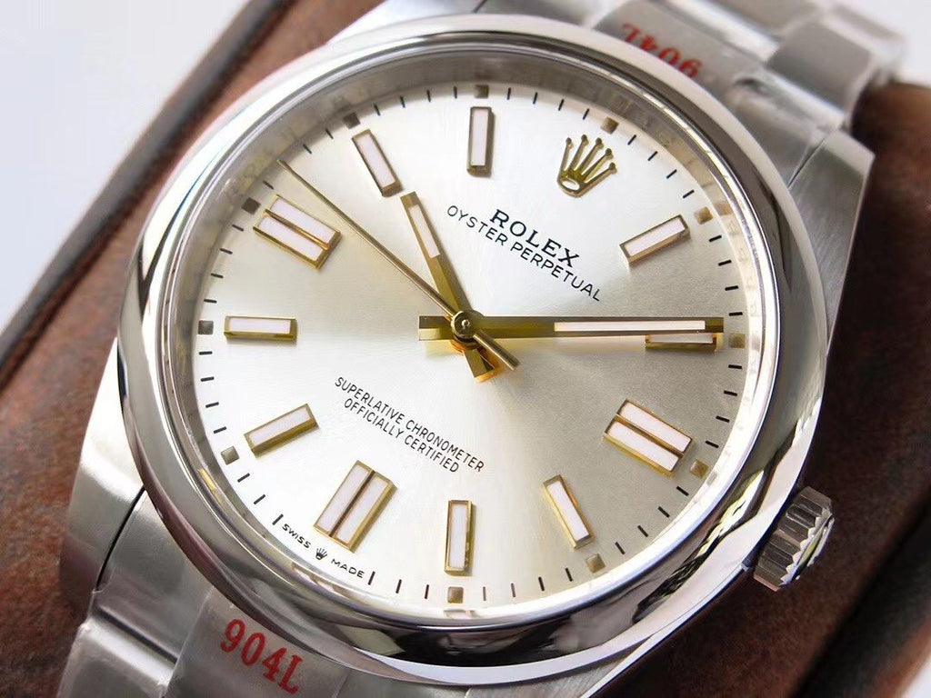 CLASSIC 41MM TWO-TONE GOLD-TONE & STAINLESS STEEL GREY DIAL WATCH
