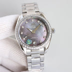 VARELLO CLASSIC 150M CO-AXIAL 34MM STAINLESS STEEL DIAMOND BEZEL