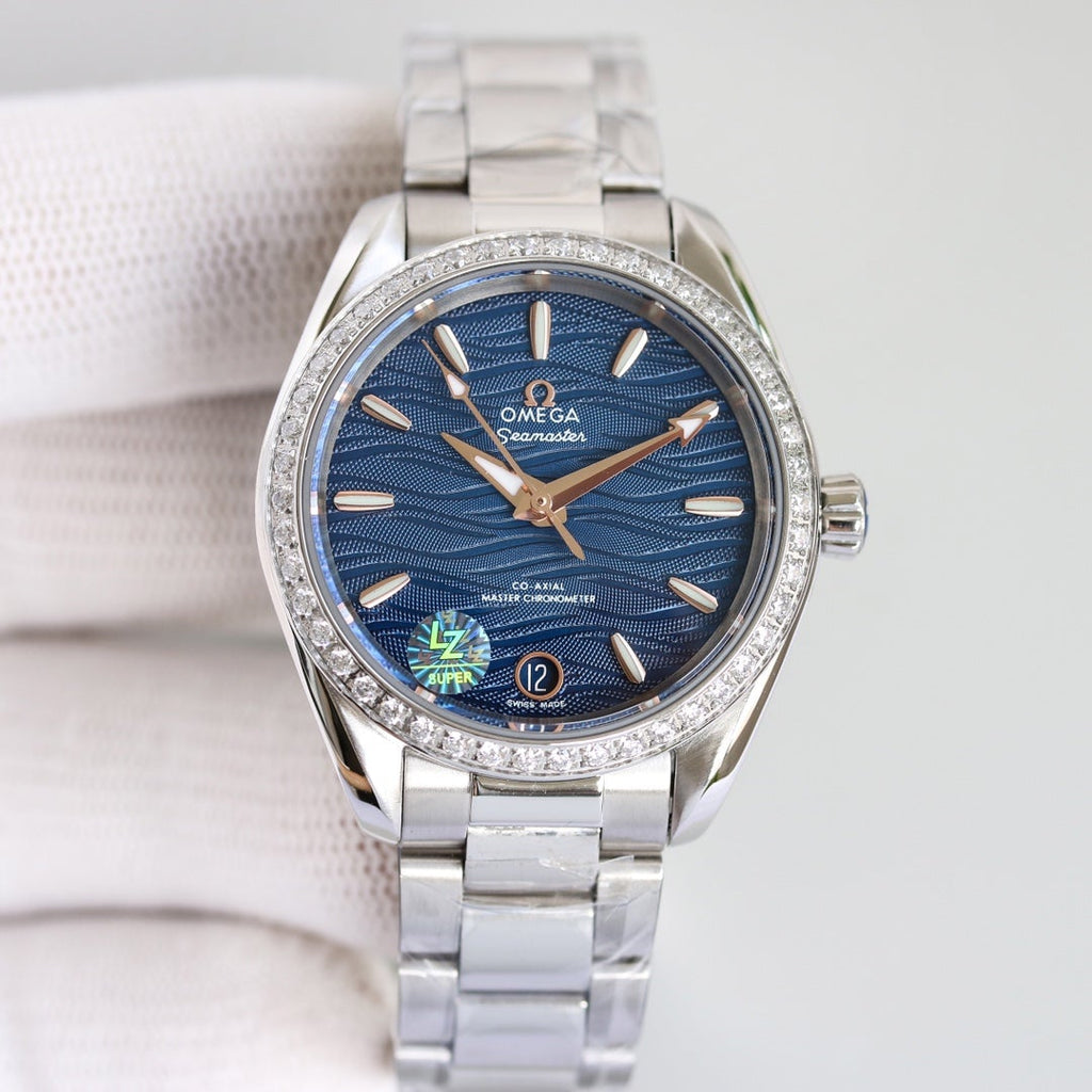VARELLO CLASSIC 150M CO-AXIAL 34MM STAINLESS STEEL BLUE DIAL