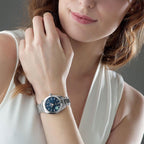 VARELLO CLASSIC 150M CO-AXIAL 34MM STAINLESS STEEL BLUE DIAL