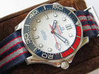 VARELLO CLASSIC COMMANDER WHITE DIAL TEXTILE STRAP