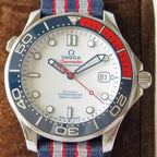 VARELLO CLASSIC COMMANDER WHITE DIAL TEXTILE STRAP