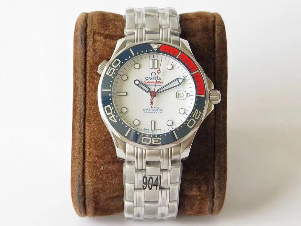 VARELLO CLASSIC COMMANDER WHITE DIAL STEEL STRAP