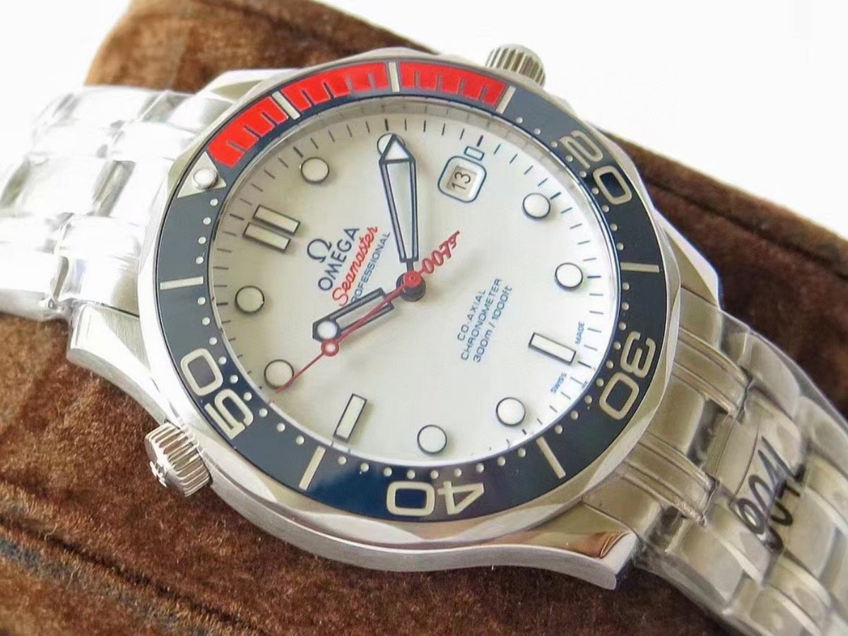 VARELLO CLASSIC COMMANDER WHITE DIAL STEEL STRAP