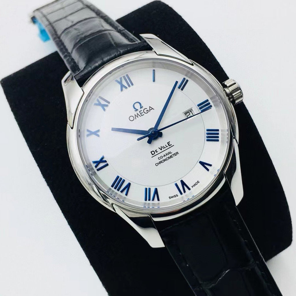VARELLO CLASSIC HOUR VISION CO-AXIAL STAINLESS STEEL BLUE DIAL