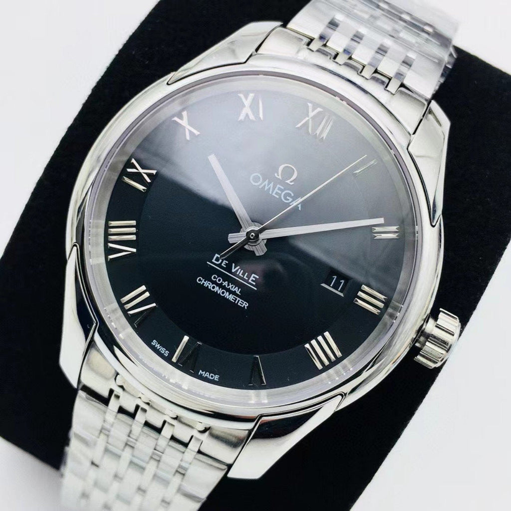 VARELLO CLASSIC HOUR VISION CO-AXIAL STAINLESS STEEL BLUE DIAL